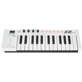 Midiplus 10 0001 X2 Mini MIDI Klavye | 25 Mini Tuş Kompakt Müzik Prodüksiyonu